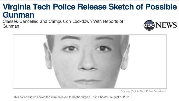 hope for accuracy in photo captions virginia tech police release ...