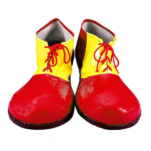 “He laced his clown shoes and shuffled bow-legged through the crowd of ...